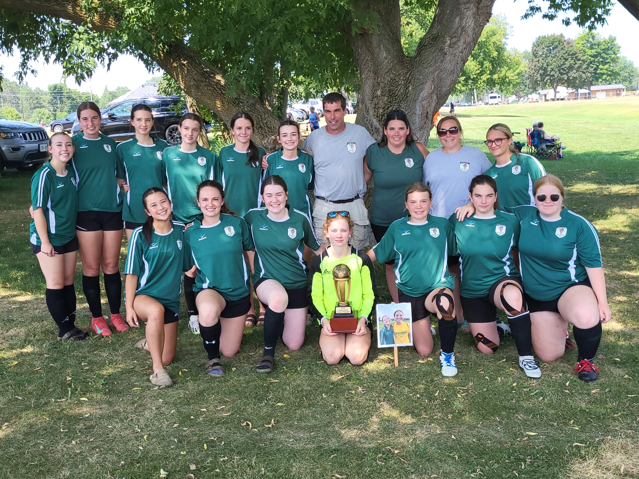 U18G Season Winners - Opeongo